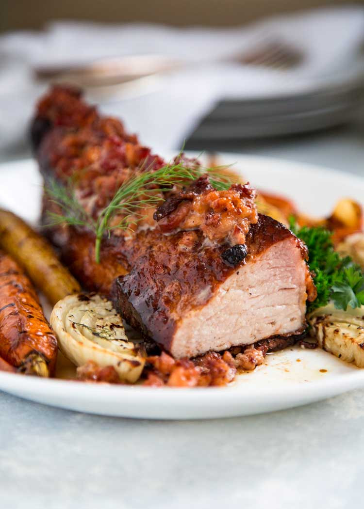 Cooking A Pork Tenderloin
 Roasted Pork Loin Filet with Apples and Fennel