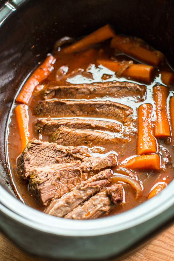 Cooking Beef Brisket
 Slow Cooker Red Wine Beef Brisket The Magical Slow Cooker