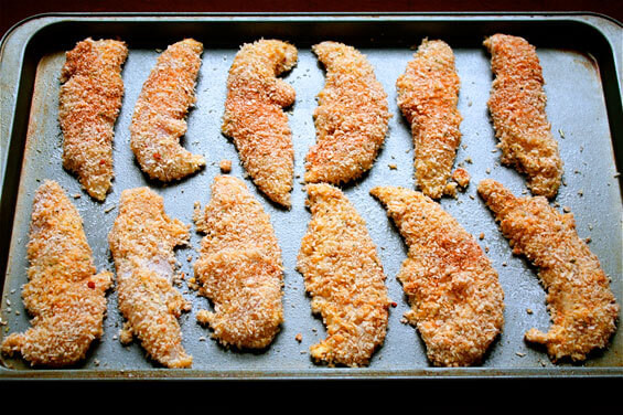 Cooking Chicken Tenders In The Oven
 Baked Panko Chicken Tenders with Honey BBQ Dipping Sauce