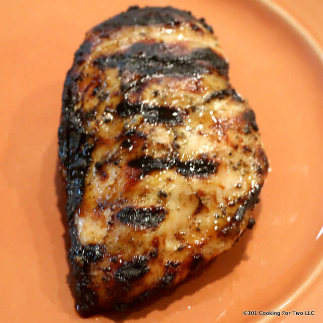 Cooking For Two
 Super Moist Grilled Skinless Boneless Chicken Breasts