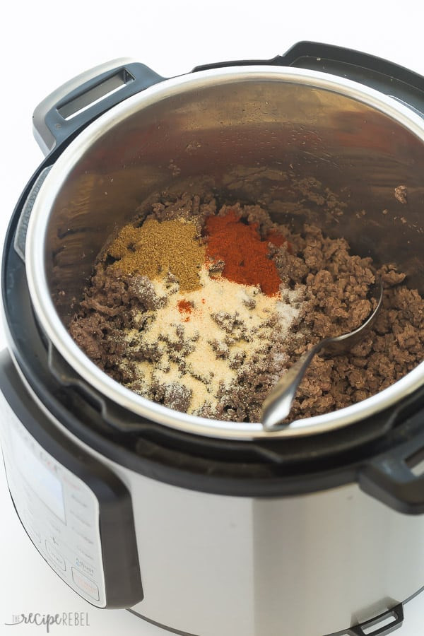 Cooking Frozen Ground Beef
 Instant Pot Taco Meat from Frozen Ground Beef The Recipe