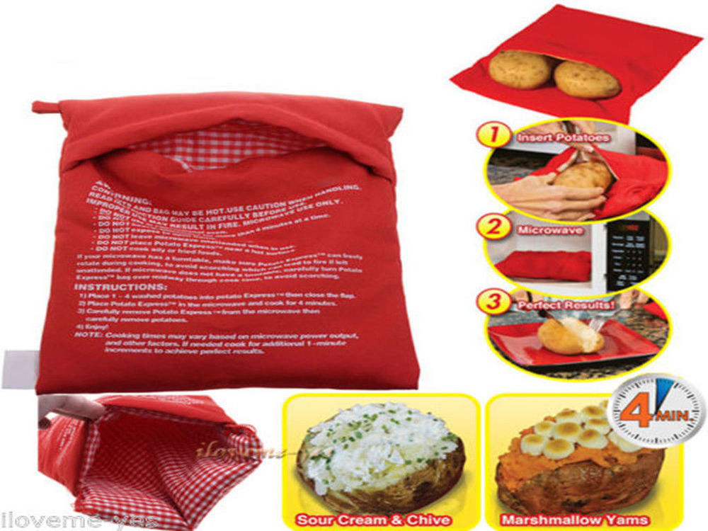 Cooking Potato In Microwave
 New Cooker Bag Baked Potato Cooking Potato Microwave