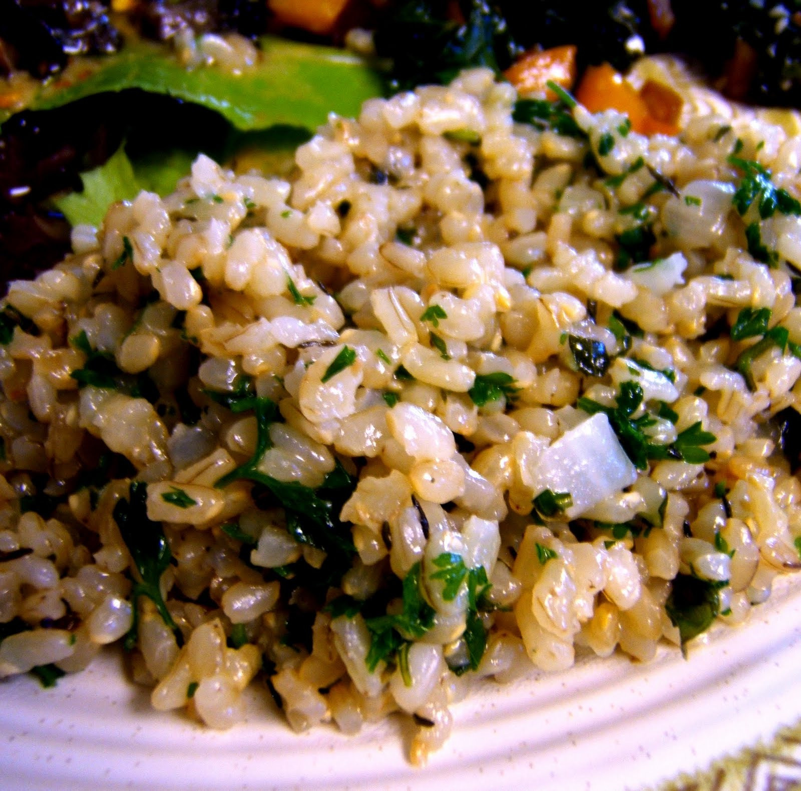 Cooking Short Grain Brown Rice
 Julia s Vegan Kitchen Herbed Short Grain Brown Rice