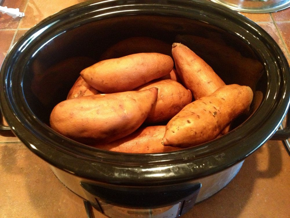 Cooking Sweet Potato
 How to Cook Sweet Potatoes or Yams in a Slow Cooker