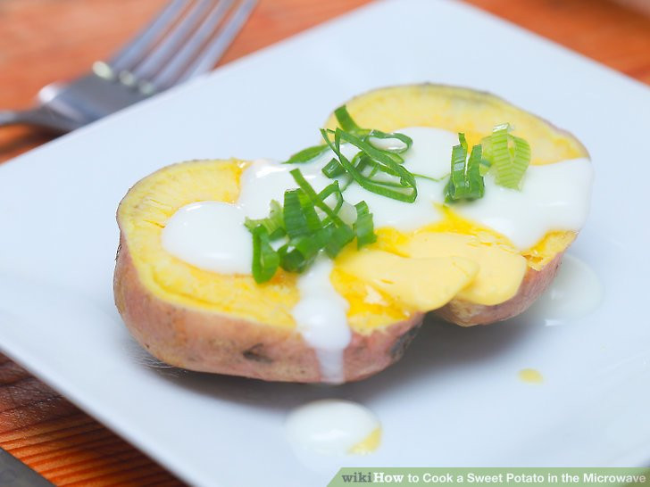 Cooking Sweet Potato In Microwave
 How to Cook a Sweet Potato in the Microwave 11 Steps