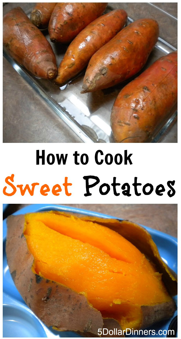 Cooking Sweet Potato
 How to Cook a Sweet Potato