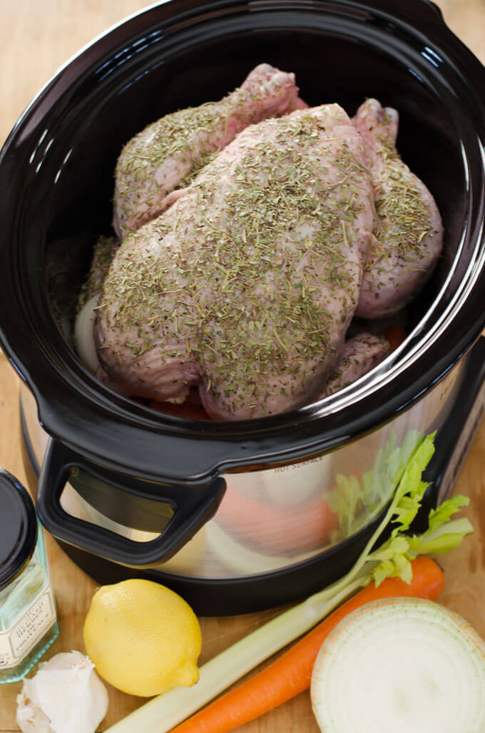 Cooking Whole Chicken In Crock Pot
 Crock Pot Whole Chicken Slow Cooker Chicken