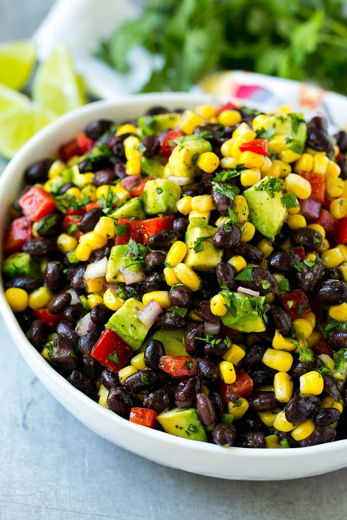 Corn And Black Bean Salad
 Black Bean and Corn Salad Dinner at the Zoo