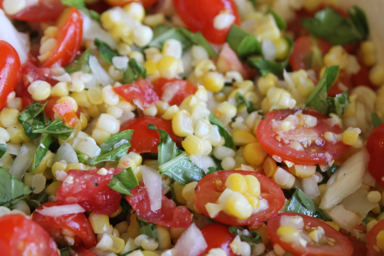 Corn And Tomato Salad
 Fresh Corn And Tomato Salad Recipe — Dishmaps