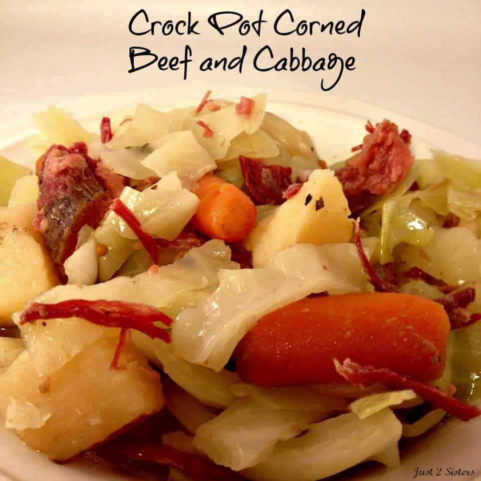 Corn Beef And Cabbage Crock Pot
 Crock Pot Corned Beef and Cabbage Just 2 Sisters