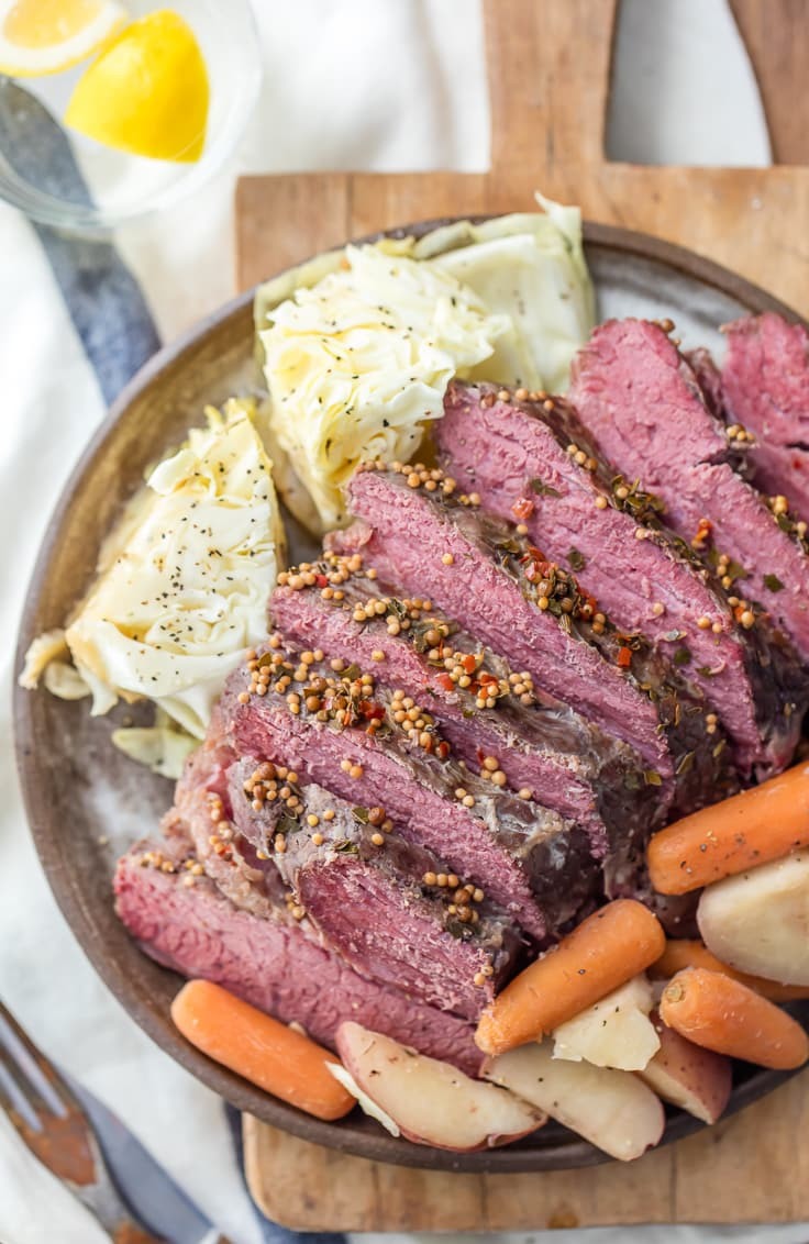 Corn Beef Recipe
 Traditional Slow Cooker Corned Beef and Cabbage The