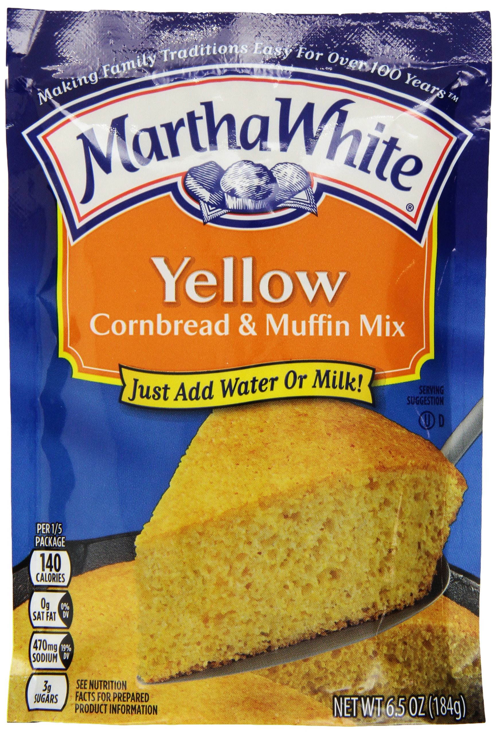 Corn Bread Mix
 Amazon Martha White Cotton Country Buttermilk