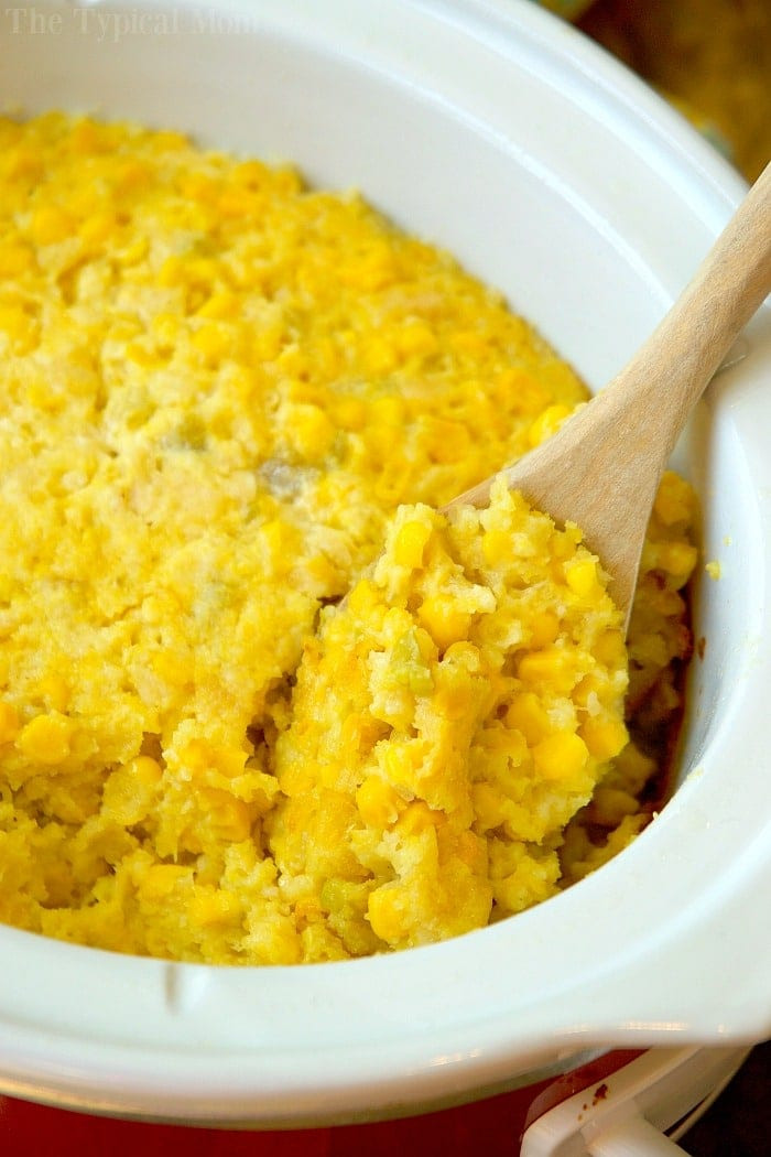 Corn Casserole Recipes
 Easy Crockpot Corn Casserole Recipe · The Typical Mom
