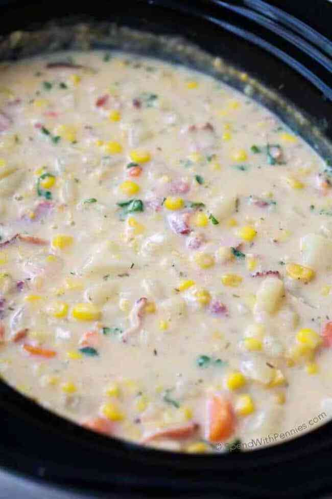 Corn Chowder Slow Cooker
 Slow Cooker Corn Chowder The Best Blog Recipes