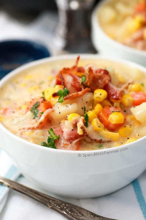 Corn Chowder Slow Cooker
 Slow Cooker Corn Chowder The Best Blog Recipes