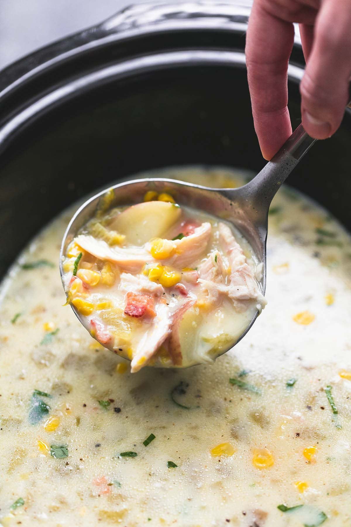 Corn Chowder Slow Cooker
 Slow Cooker Chicken Corn Chowder