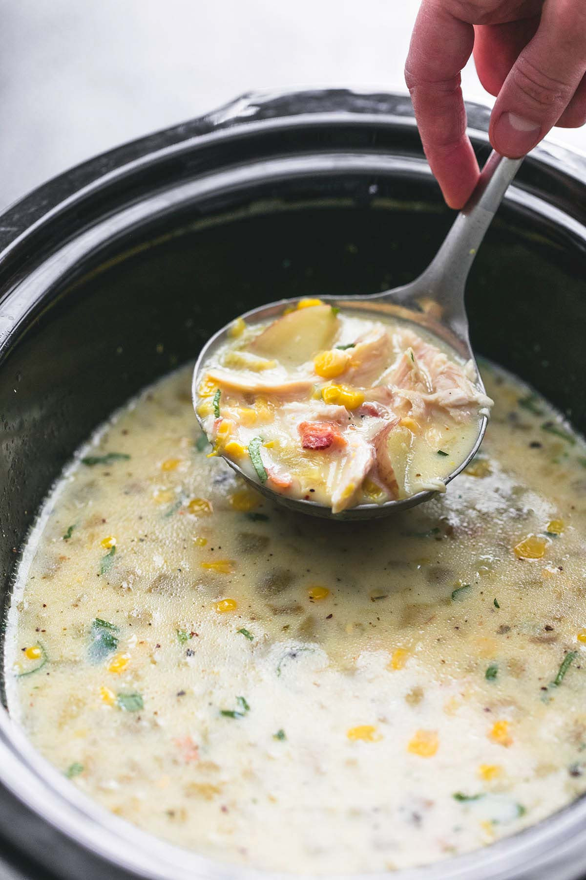 Corn Chowder Slow Cooker
 Slow Cooker Chicken Corn Chowder