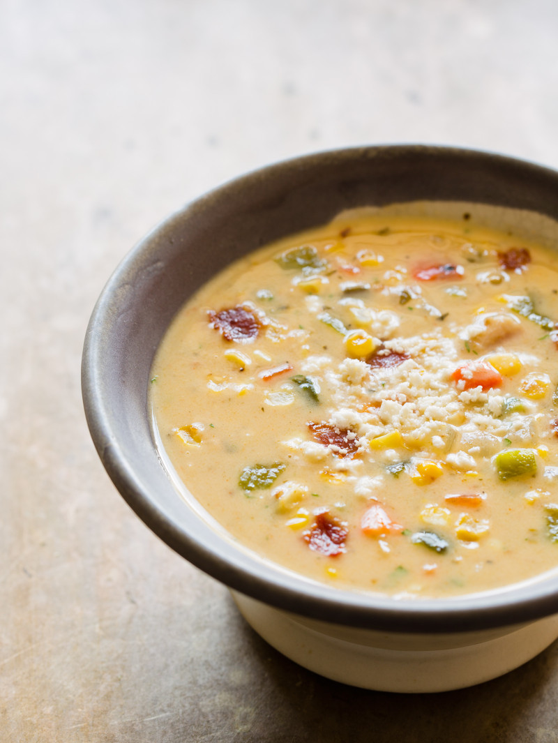 Corn Chowder Soup Recipe
 Roasted Corn Chowder Soup Recipe