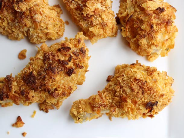 Corn Flakes Chicken
 Oven Fried Corn Flake Crusted Chicken Recipe