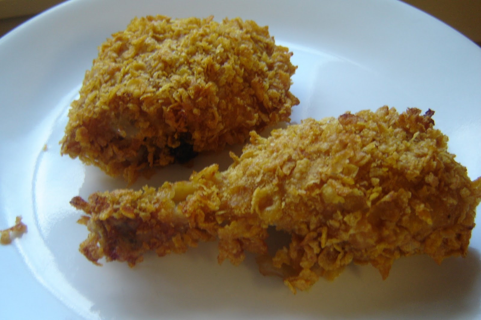 Corn Flakes Chicken
 Hannah B s Recipes Corn Flake Oven Fried Chicken