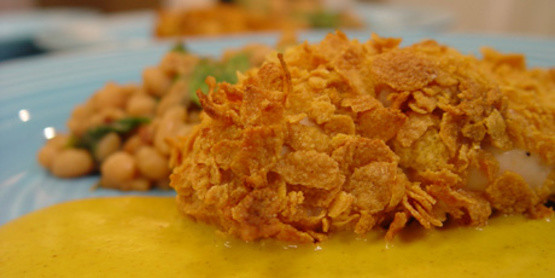 Corn Flakes Chicken
 Cornflake Crusted Chicken Recipe Genius Kitchen