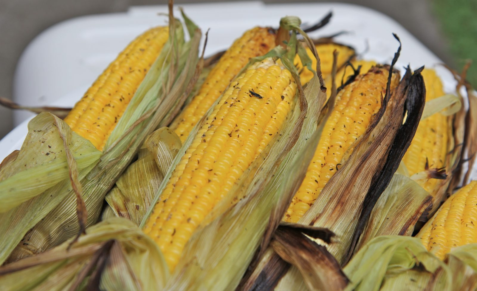 Corn In Husk On Grill
 Easy Grilled Corn The Cob Recipe