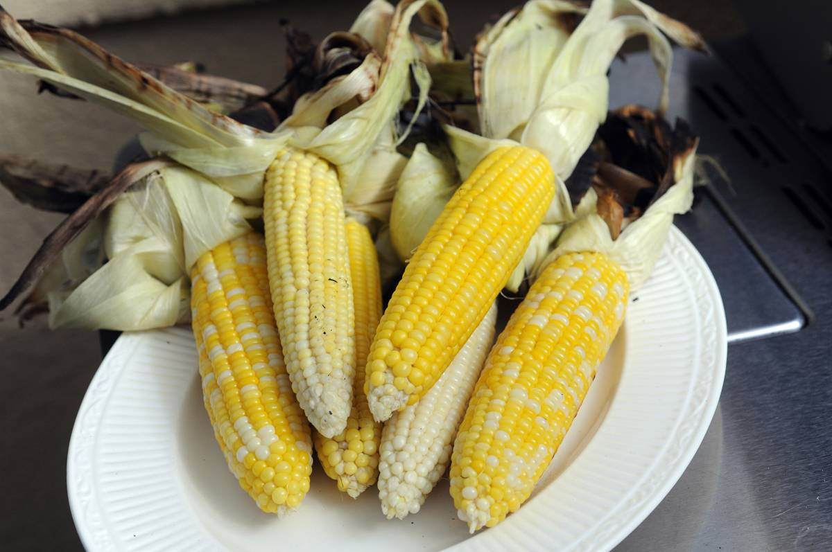 Corn On Cob On Grill
 Grilled Corn on the Cob