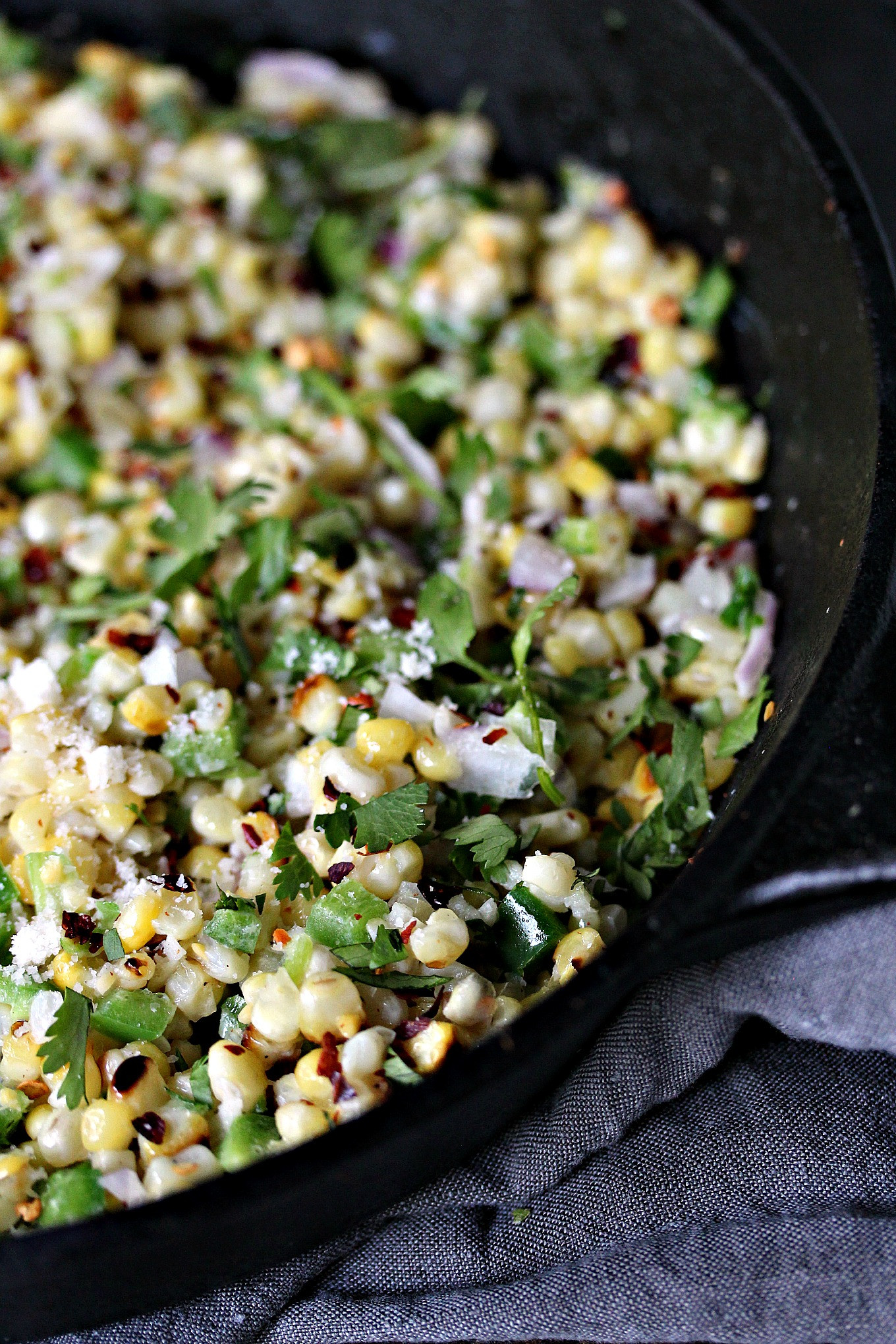 Corn Salad Recipes
 Mexican Street Corn Salad aka Esquites