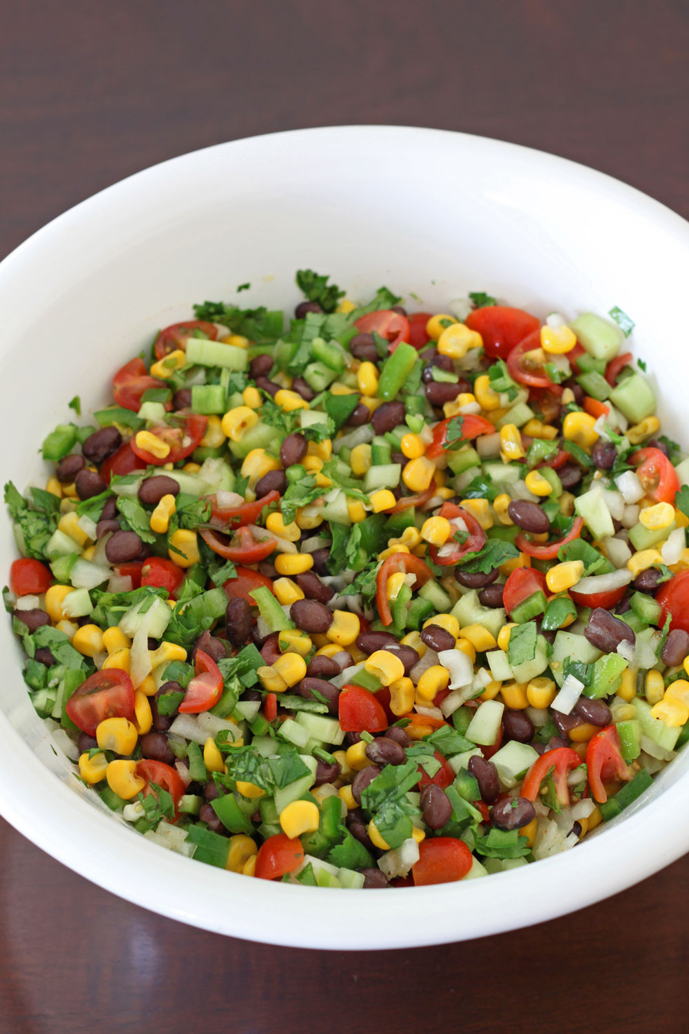 Corn Salad With Black Beans
 Black Bean and Corn Salsa Salad Recipe Runner