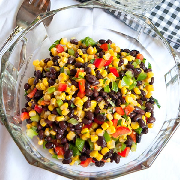 Corn Salad With Black Beans
 Black Bean and Corn Salad