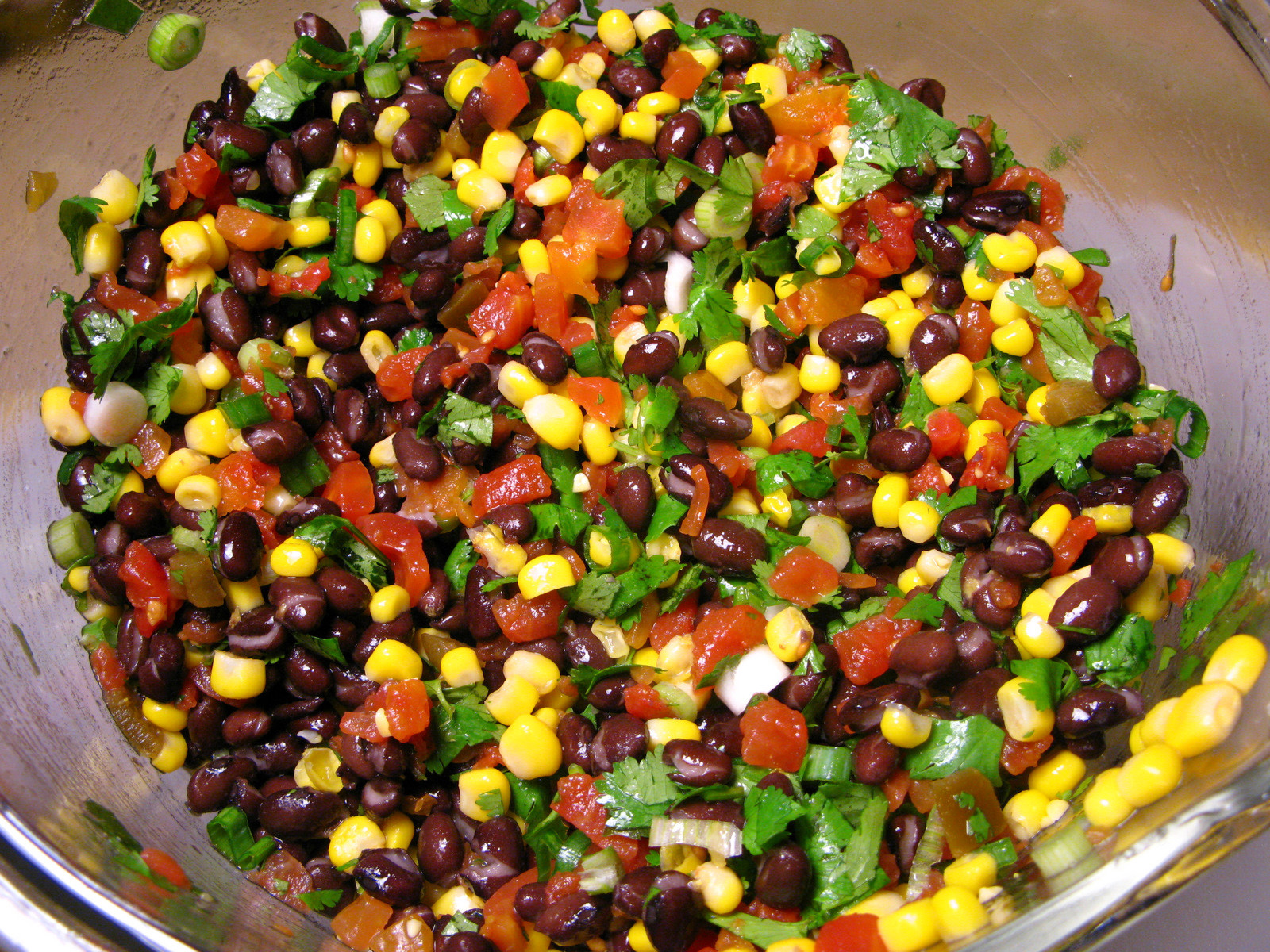 Corn Salad With Black Beans
 Confetti Black Bean and Corn Salad