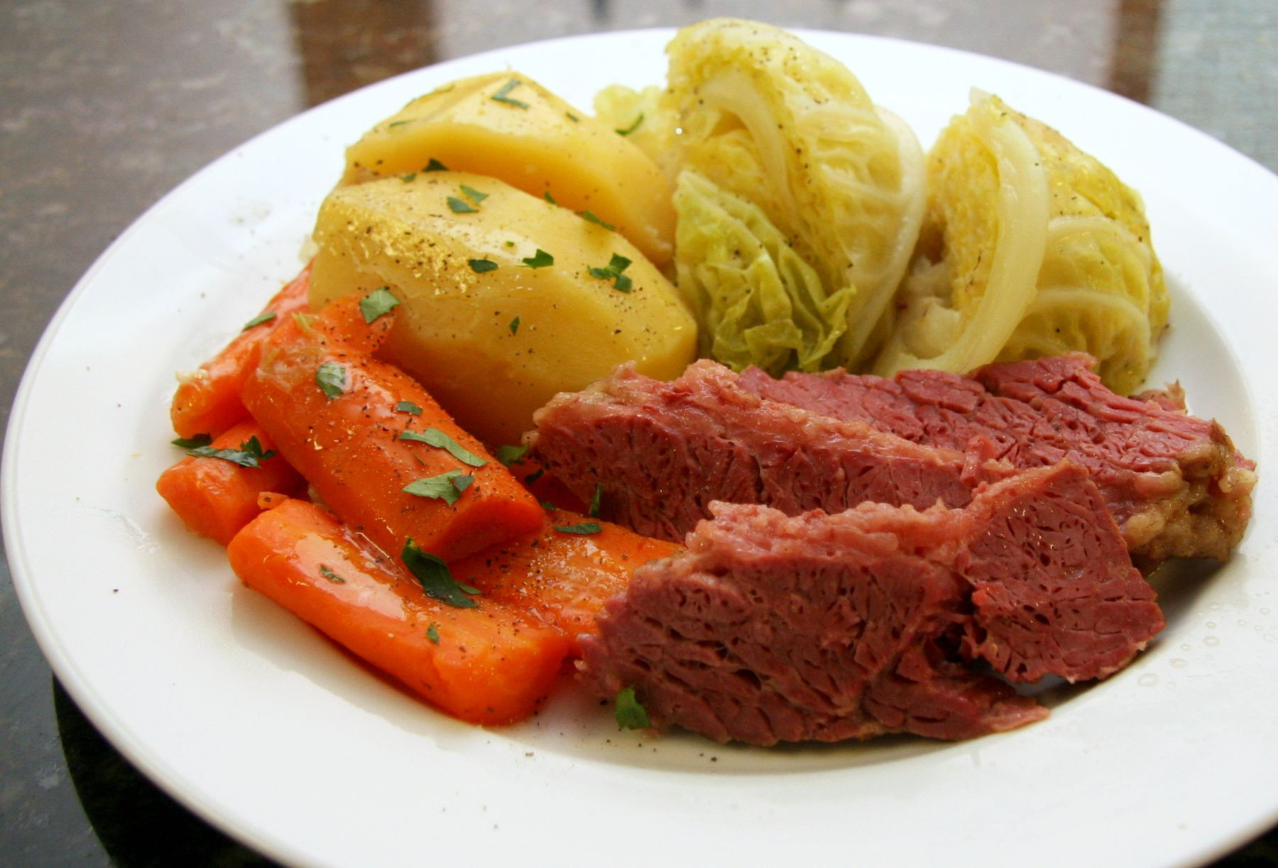 Cornbeef And Cabbage
 Slow Cooker Corned Beef and Cabbage Recipe