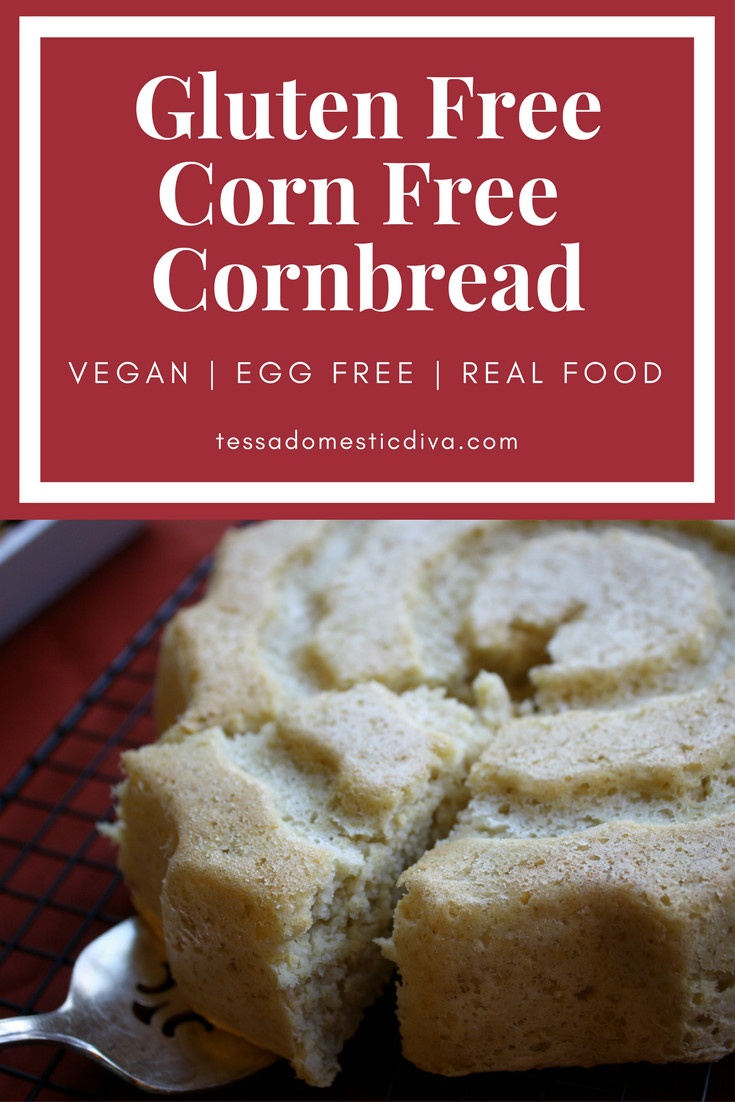 Cornbread Gluten Free
 Corn Free Millet Cornbread Gluten Free w Vegan Option