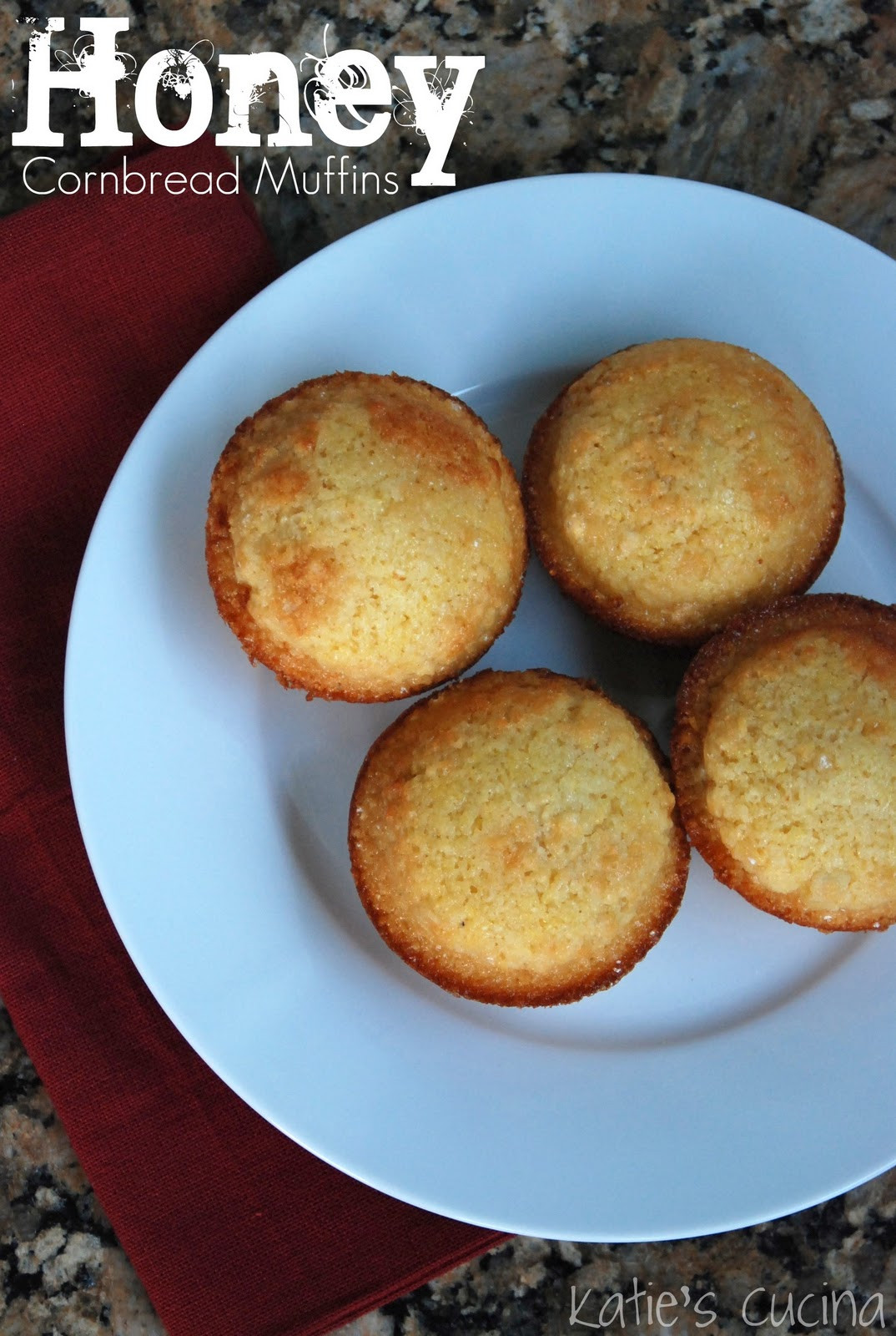 Cornbread Muffins Recipe
 Honey Cornbread Muffins Katie s Cucina