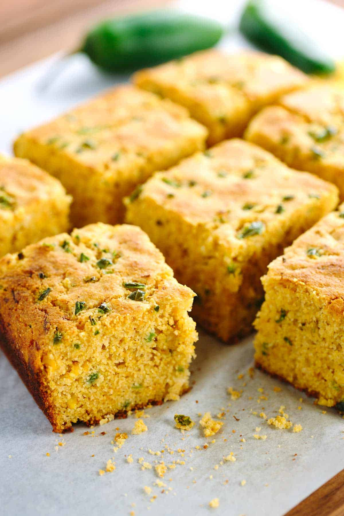 Cornbread Recipe With Corn
 cornbread with peppers and cheese