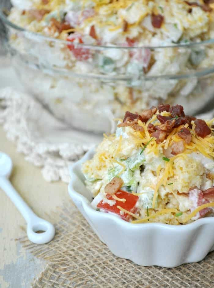 Cornbread Salad Recipe
 cornbread salad with bacon