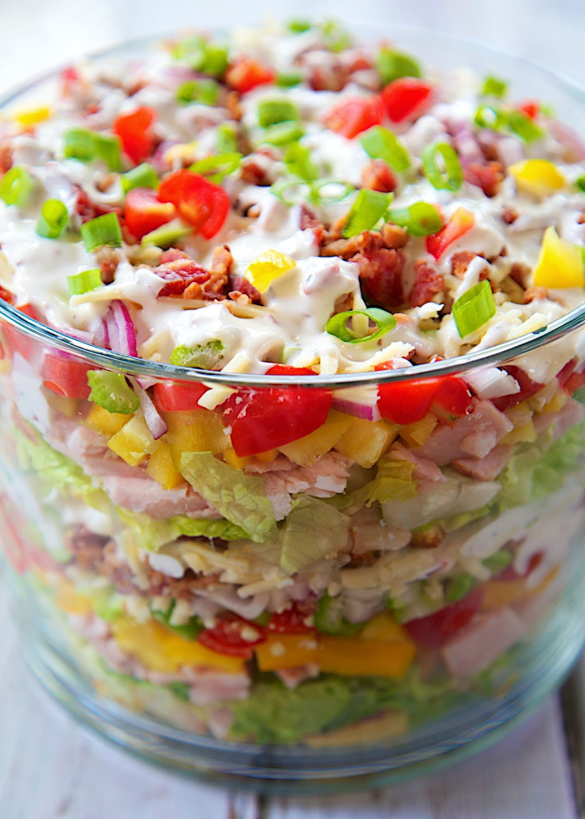 Cornbread Salad Recipe
 Cornbread & Turkey Layered Salad