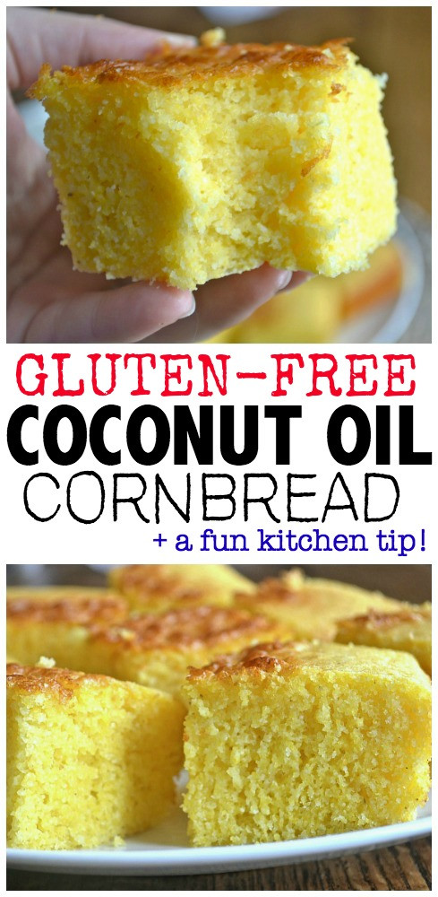 Cornbread Without Flour
 Gluten Free Coconut Oil Cornbread