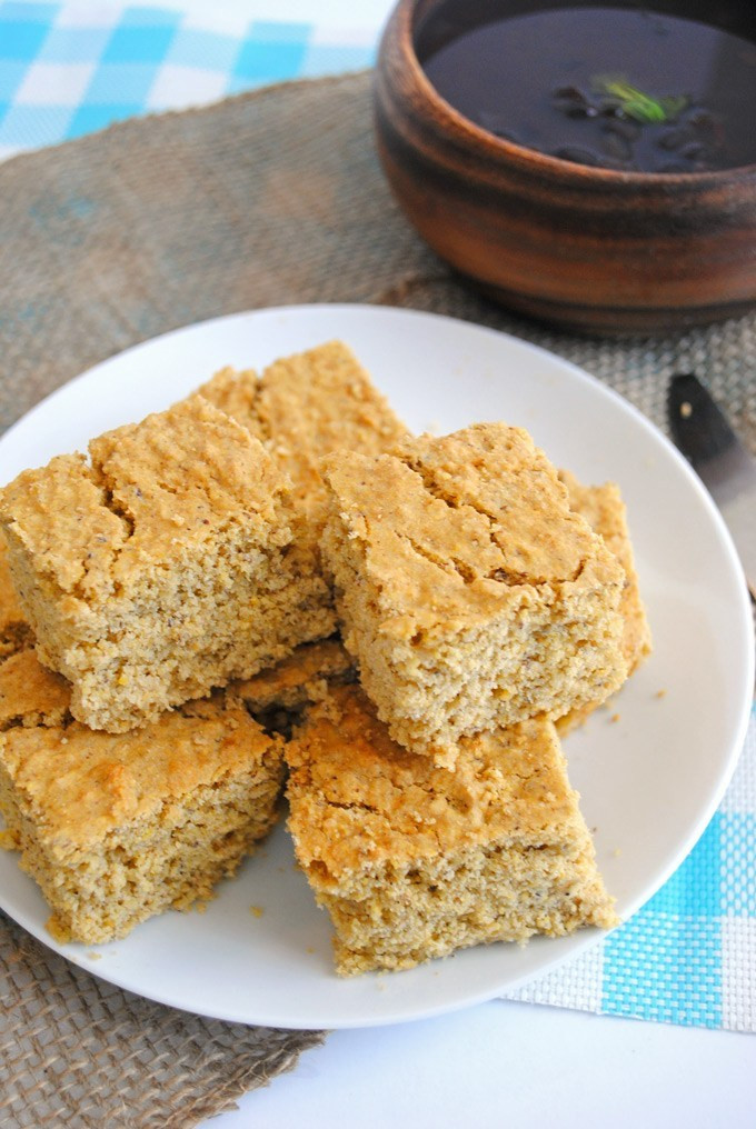 Cornbread Without Flour
 Healthy Cornbread vegan gluten free