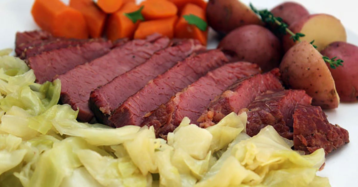 Corned Beef And Cabbage In Oven
 Pressure Cooker Corned Beef and Cabbage The Foo Eats