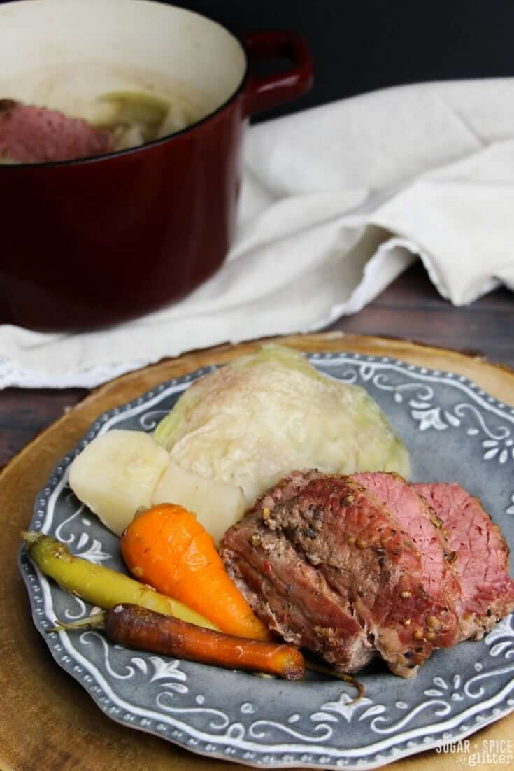 Corned Beef And Cabbage In Oven
 e Pot Corned Beef Cabbage ⋆ Sugar Spice and Glitter