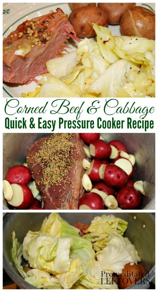 Corned Beef And Cabbage In Pressure Cooker
 How to Cook Corned Beef in a Pressure Cooker