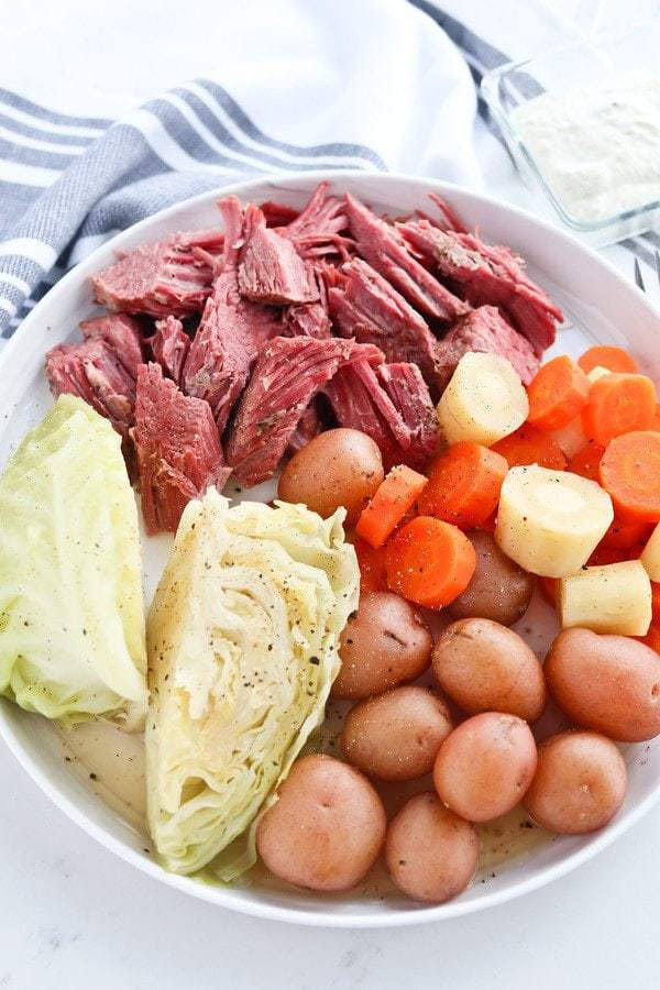 Corned Beef And Cabbage In Pressure Cooker
 Instant Pot Pressure Cooker Corned Beef and Cabbage Recipe