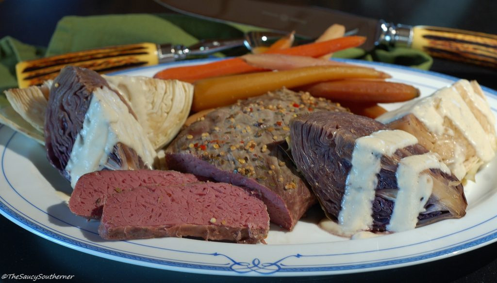 Corned Beef Brisket Slow Cooker
 Crock Pot Guinness Corned Beef Brisket with Cabbage and