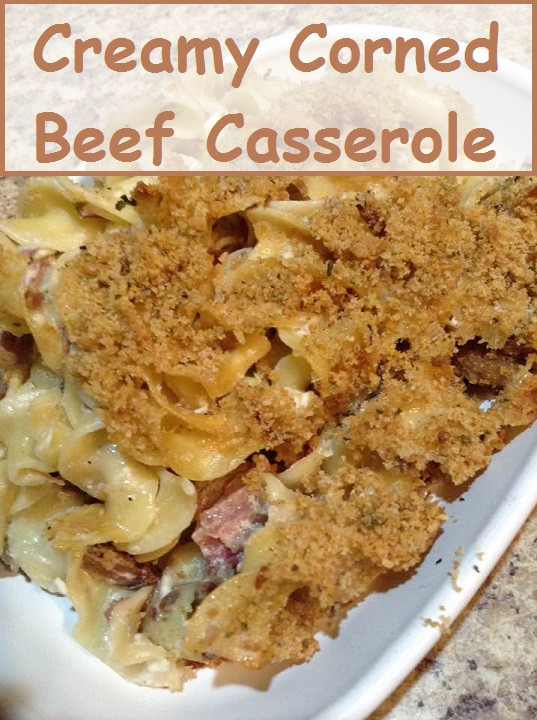 Corned Beef Casserole
 fort Food Creamy Corned Beef Casserole Recipe