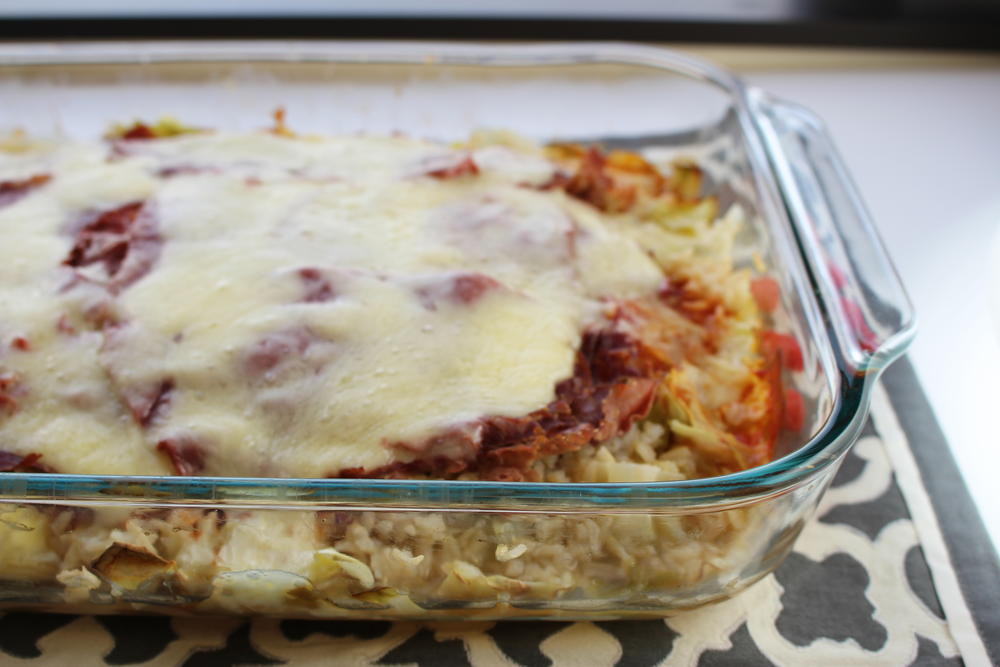 Corned Beef Casserole
 Corned Beef and Cabbage Casserole