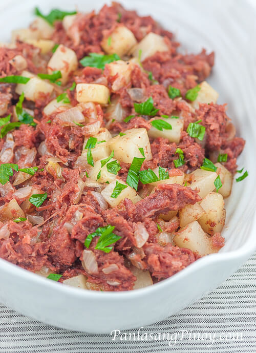 Corned Beef Casserole
 Corned Beef and Potato Casserole Panlasang Pinoy