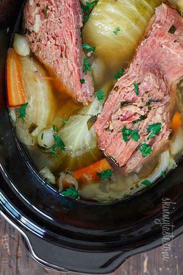 Corned Beef Crock Pot Recipe No Cabbage
 67 best images about Irish Recipes on Pinterest