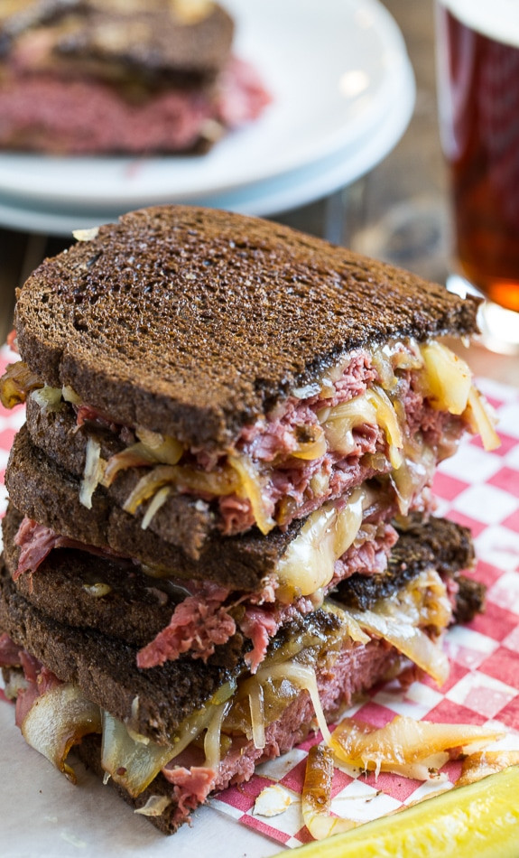 Corned Beef Sandwiches
 Corned Beef Grilled Cheese Spicy Southern Kitchen