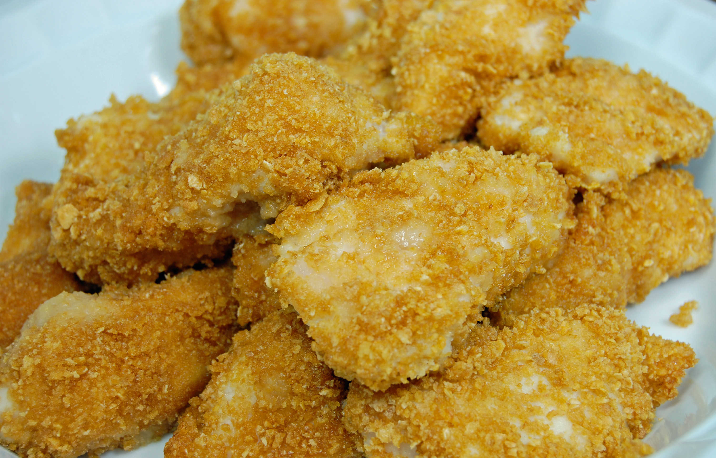 Cornflake Chicken Tenders
 Cornflake Chicken Strips